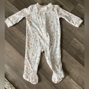 Chick Pea 0-3 months footie pajamas